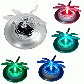 Green Floating Solar Dragonfly Lantern
