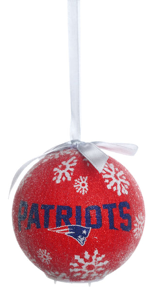 New England Patriots LED Ornament Red