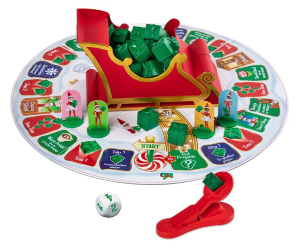 Elf on the Shelf PRESENT PILE-UP BOARD GAME