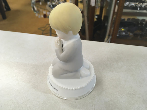My first Holy Communion boy figure Gifts of Faith by Russ preowned