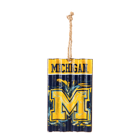University Of Michigan Corrugate Ornament