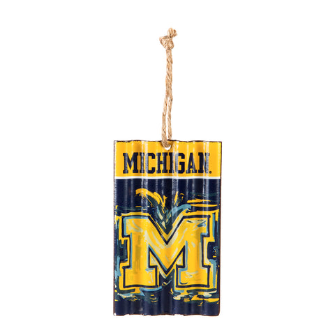 University Of Michigan Corrugate Ornament