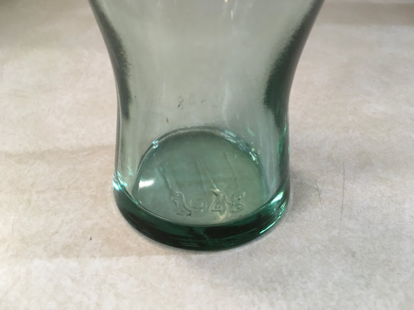 McDonalds 1948 5 cent hamburger glass Vintage