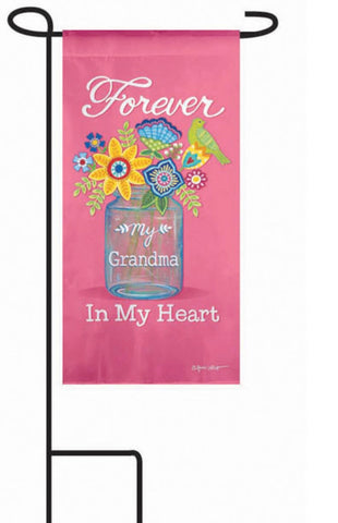Grandma Memorial Mini Flag