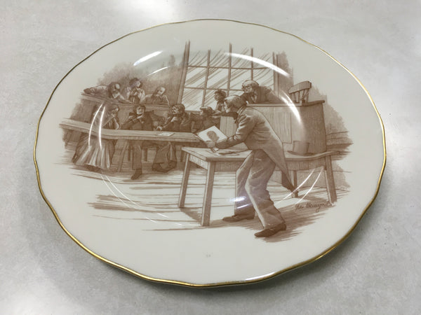 1977 Mark Twain ‘Finger Printing pays off’ Plate