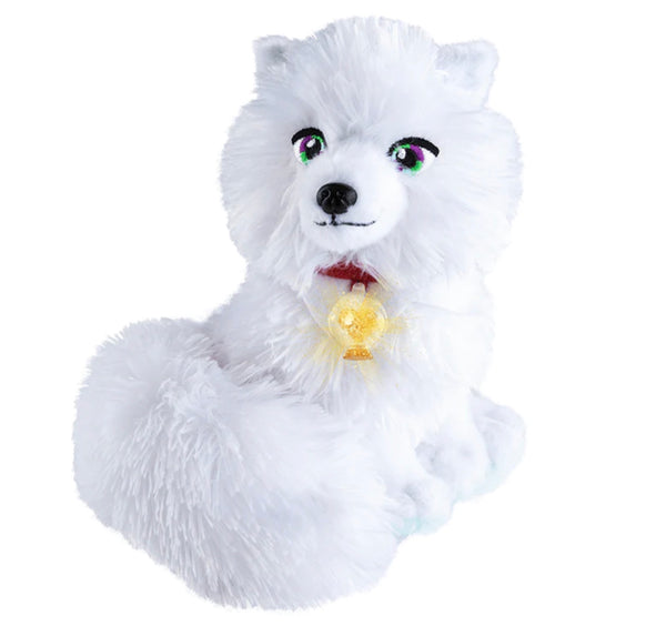 An Artic Fox Tradition Elf on the Shelf Pet