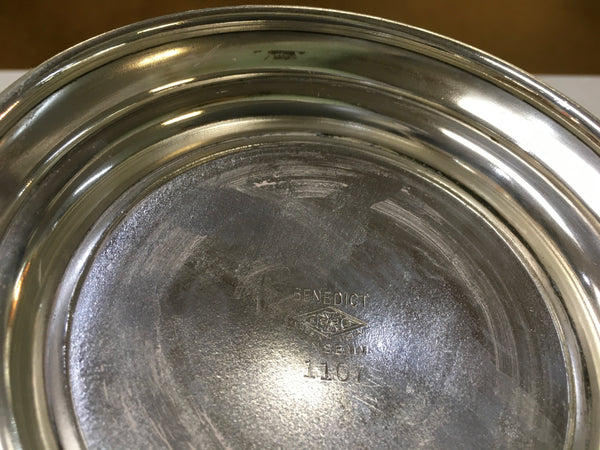 Vintage Benedict silver plated pitcher preowned