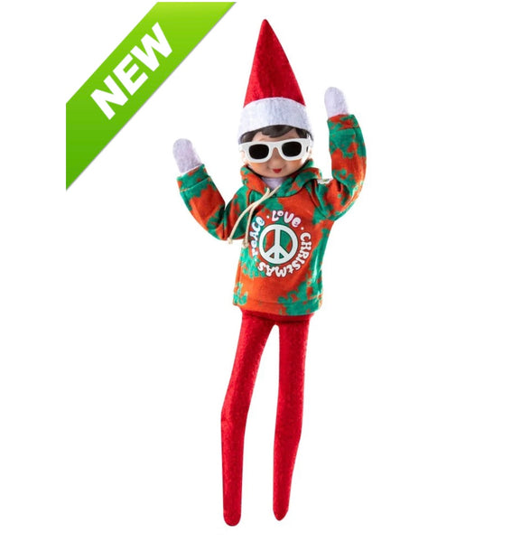 The Elf CLAUS COUTURE COLLECTION® GROOVY GREETINGS HOODIE
