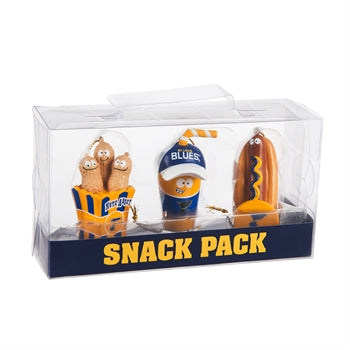 St Louis Blues Snack Pack ornaments