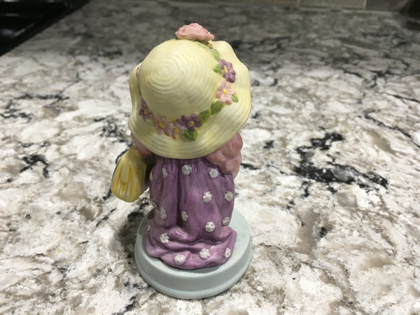 Vintage Avon 1983 cherished moments last forever girl dress up figurine