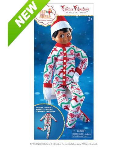 CLAUS Couture Wonderland one PJ Elf on the Shelf