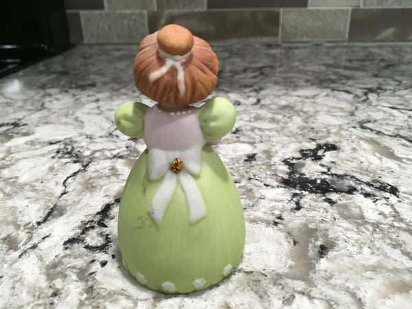 Collector Avon 1988 mother and baby bell figurine Vintage