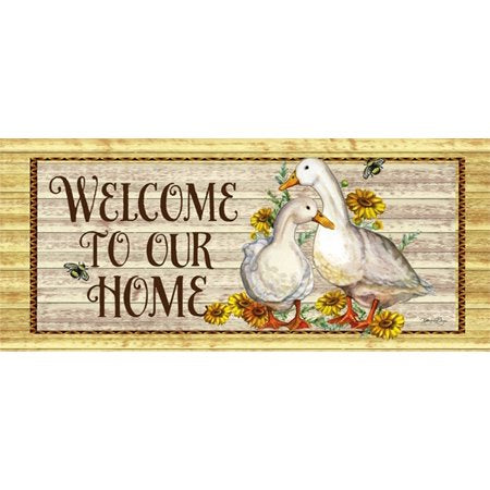 Welcome to Our home duck Sassafras switch mat