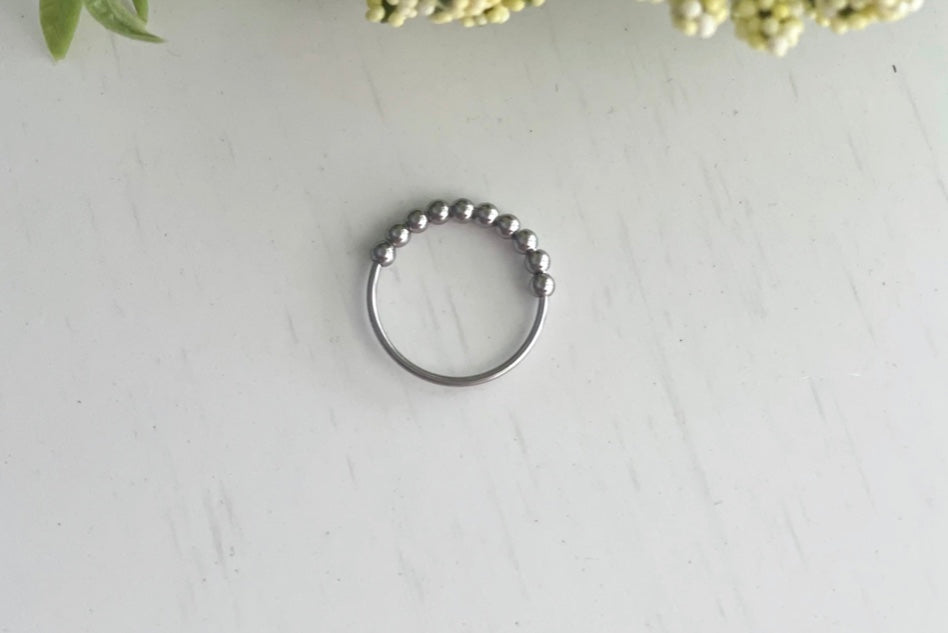 Silver Anxiety Ring