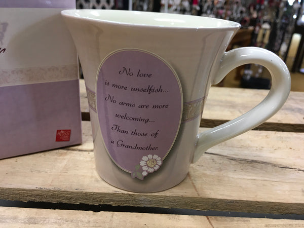 Grandmother message mug coffee cup by Russ Moments to Remember