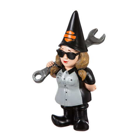 Harley Davidson Mechanic Garden Gnome