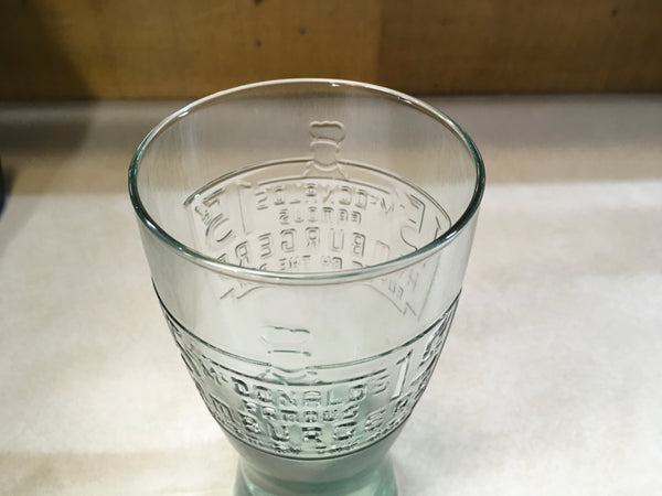 McDonalds 1948 5 cent hamburger glass Vintage