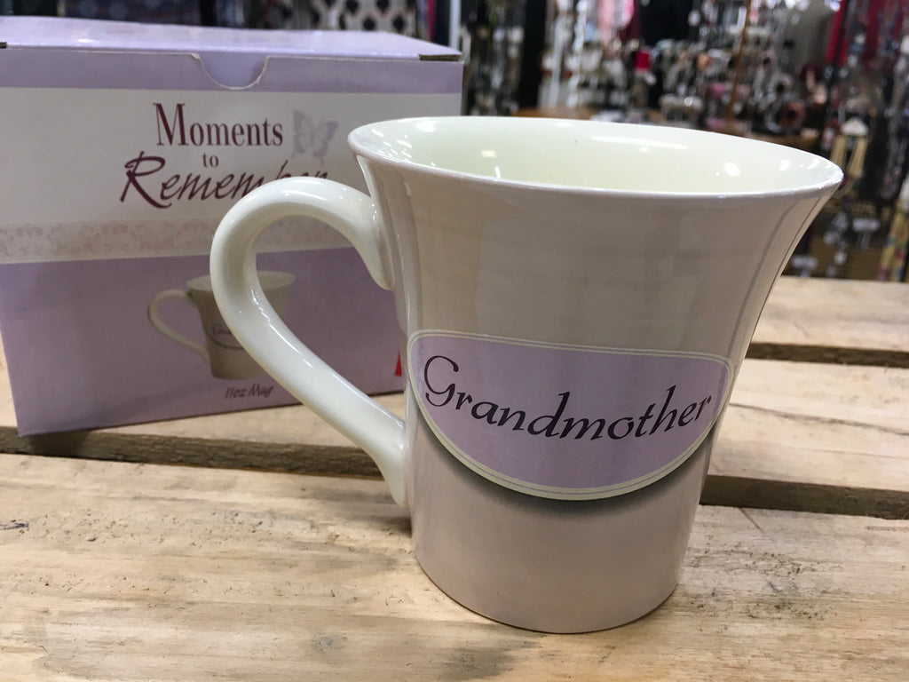 Grandmother message mug coffee cup by Russ Moments to Remember
