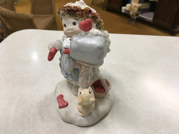 Dreamsicles Calendar Collection Special Delivery February Cherub
