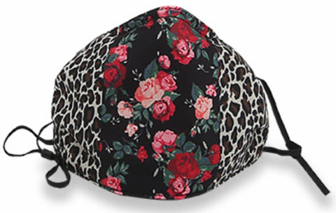 Leopard Protective Fabric Face Cover
