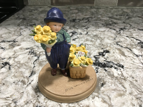 Collector Avon Jesse 1986 Springtime figurine Vintage