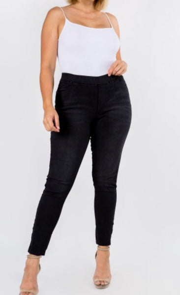 Black stretch jean PLUS