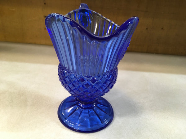Avon Mount Vernon Cobalt Blue Creamer Pitcher