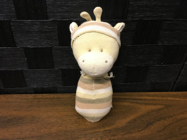 Giraffe stick baby rattle Russ Baby Basics