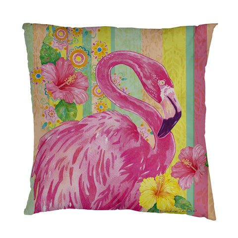 Boho Flamingo Pillow Cover