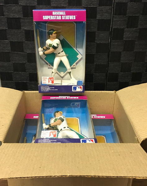 Baseball CASE OF 6 Superstar Starters statue Jose Canseco 1988 A’s