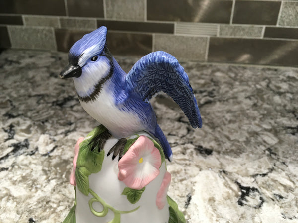 Blue Jay Blue bird 2001 Avon Bell Collectors
