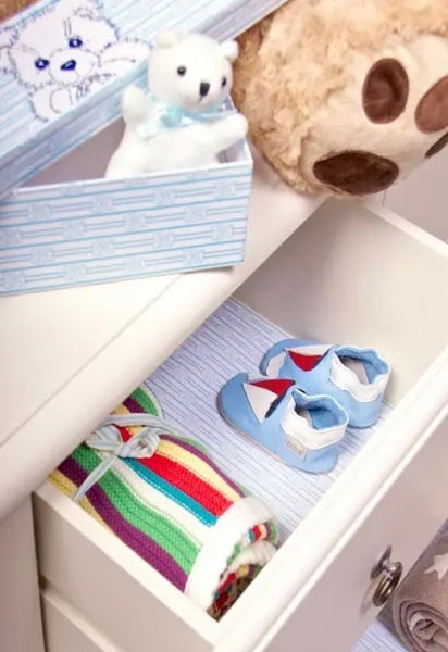Blue Baby Scented Drawer Liners