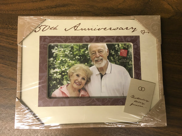 50th Anniversary picture frame Russ