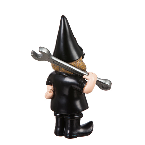 Harley Davidson Mechanic Female Garden Gnome