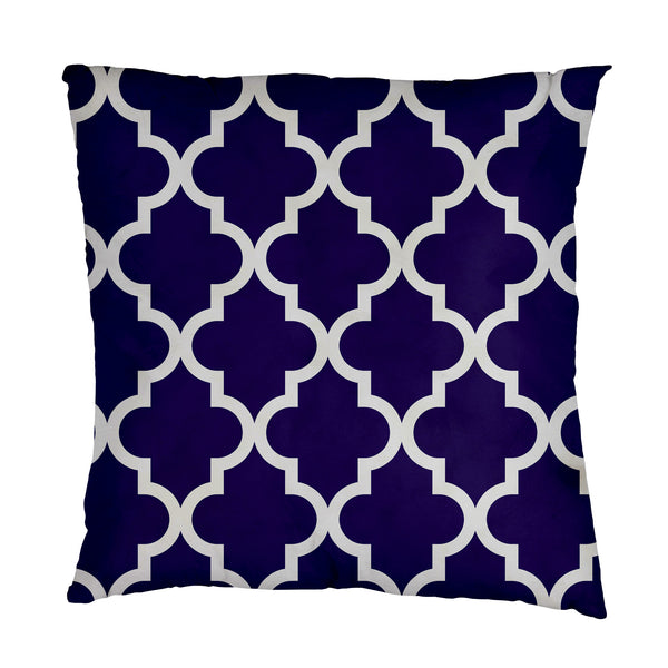 Dogwood flower blue design Pillow Cover