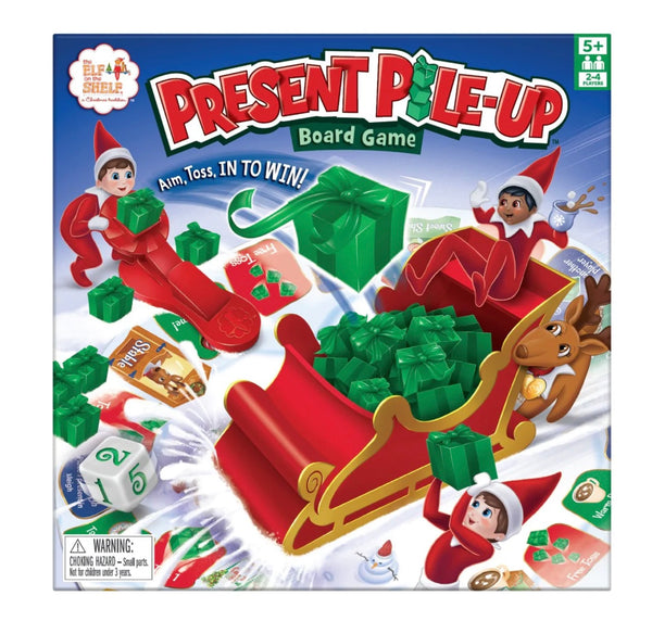 Elf on the Shelf PRESENT PILE-UP BOARD GAME