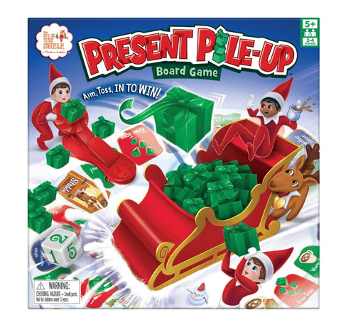 The Elf on the Shelf PRESENT PILE-UP BOARD GAME