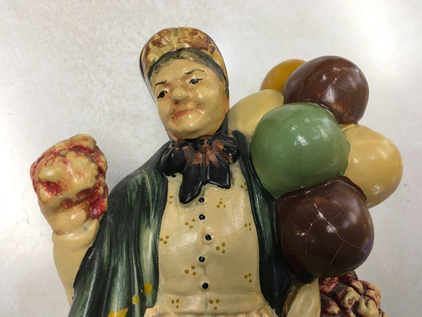 Vintage Biddy Penny Farthing Balloon lady figurine