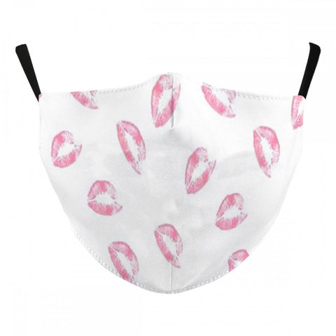 Pink lips mask