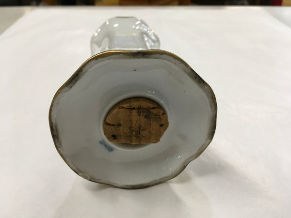 White ceramic porcelain powder sugar shaker Vintage