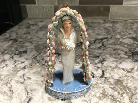 Carlton Cards 10th Anniversary Princess Diana ornament 1998 collectible Vintage