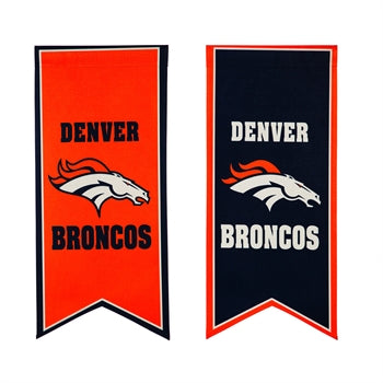 Denver Broncos Flag Banner