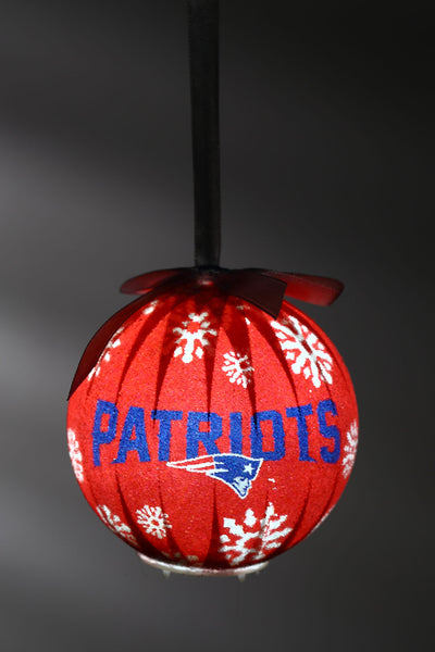 New England Patriots LED Ornament Set of 6