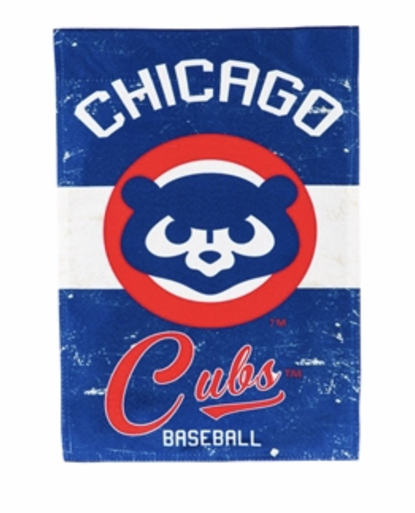 Chicago Cubs vintage garden flag