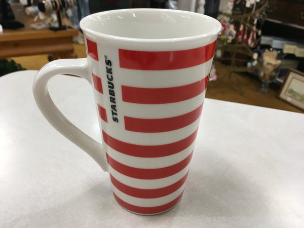 Starbucks striped Love heart 16 oz mug Estate