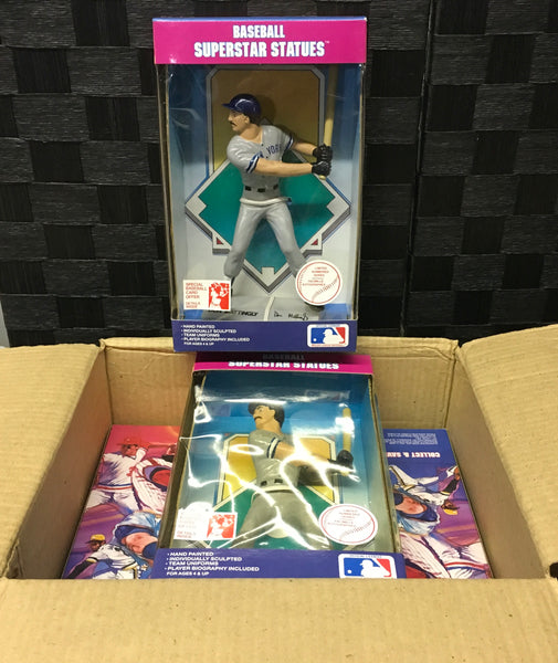 Baseball CASE OF 6 Superstar Starters statue Don Mattingly 1988 Yankees