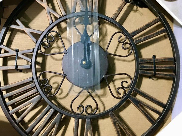 Copper Indoor Outdoor Clock