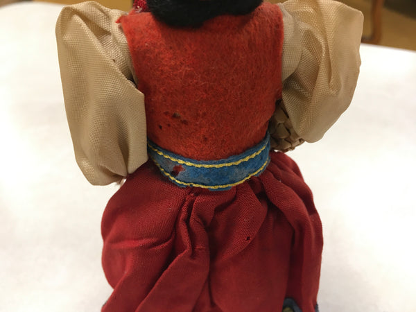 I s Sutton and son “Ginger” doll on stand made in Italy
