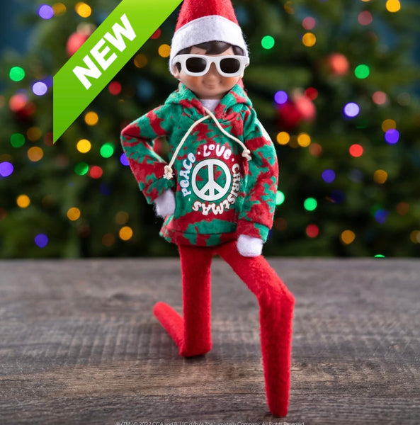 The Elf CLAUS COUTURE COLLECTION® GROOVY GREETINGS HOODIE