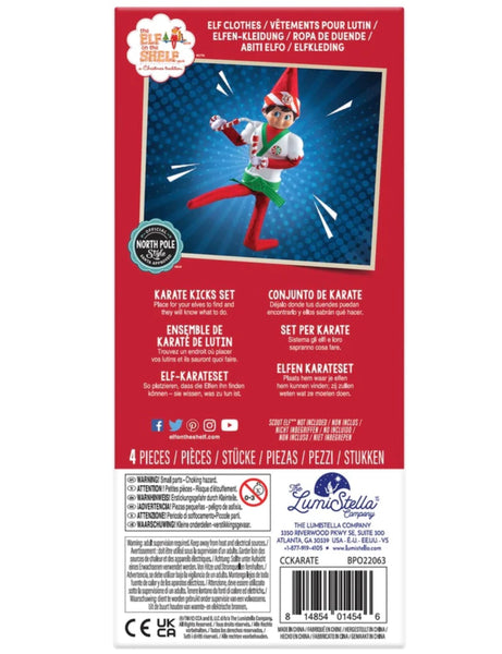 CLAUS Couture Karate Kick Set Elf on the Shelf